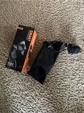 Smart Open-Ear Sunglasses for Men or Women - Black